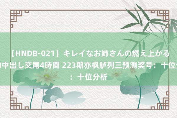 【HNDB-021】キレイなお姉さんの燃え上がる本物中出し交尾4時間 223期亦枫胪列三预测奖号：十位分析